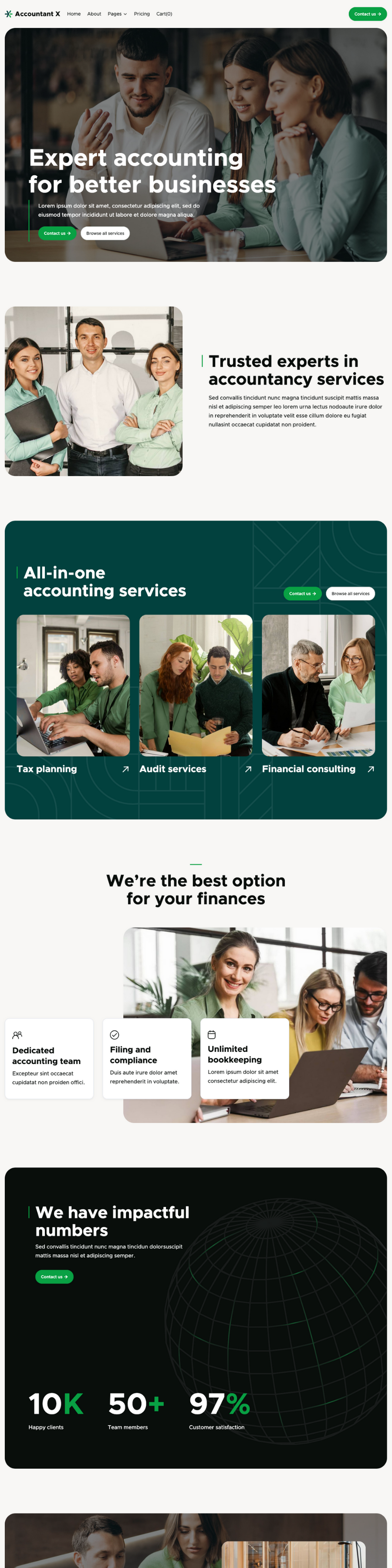 Accountant Website Design for Melbourne Firms
