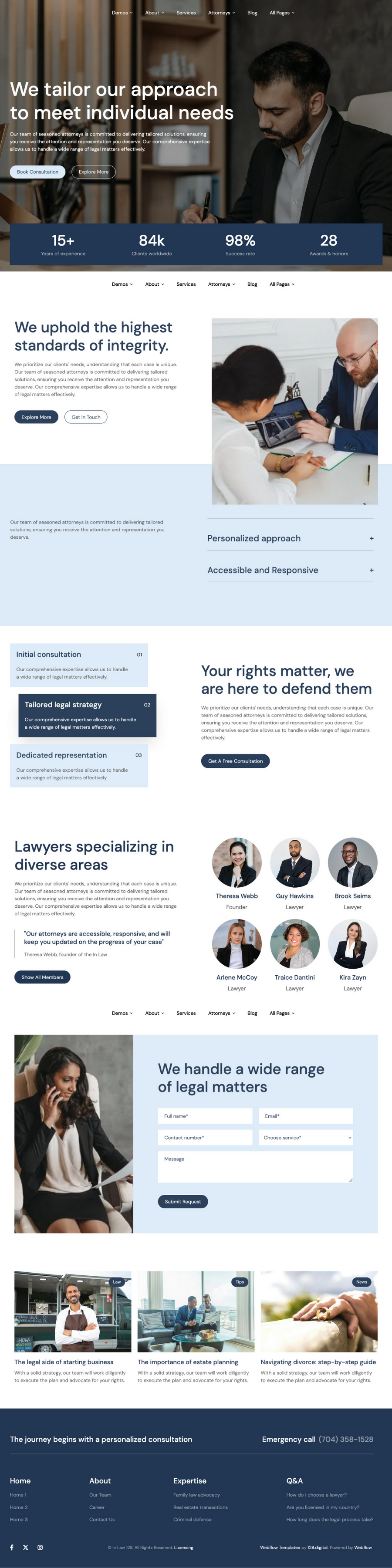 Law Firm Website Design for Melbourne Practices
