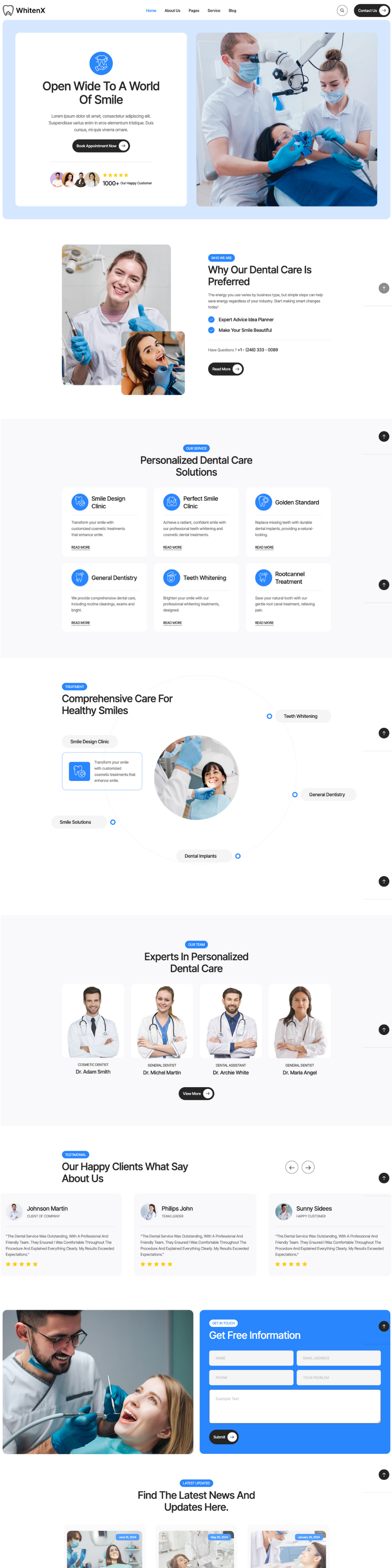 Dentist Website Design for Melbourne Clinics