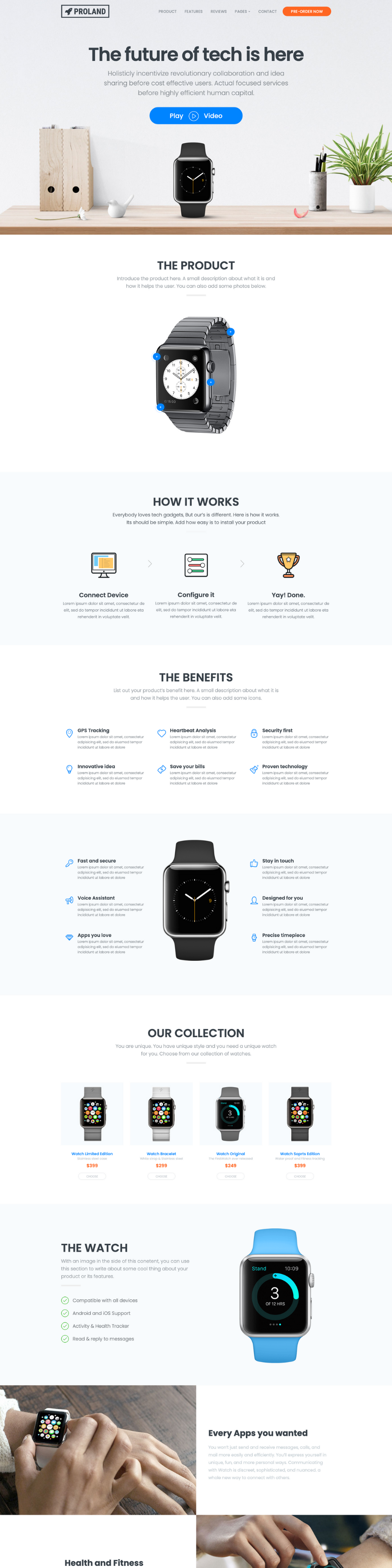 Product Launch Landing Page Design for Melbourne Startups