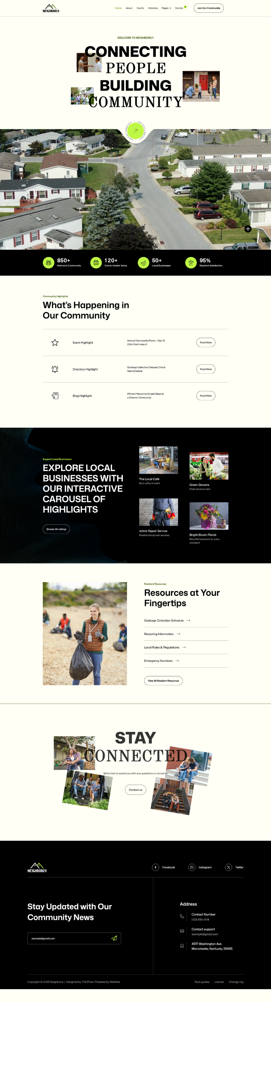 Community Platform Website Design for Melbourne Organisations