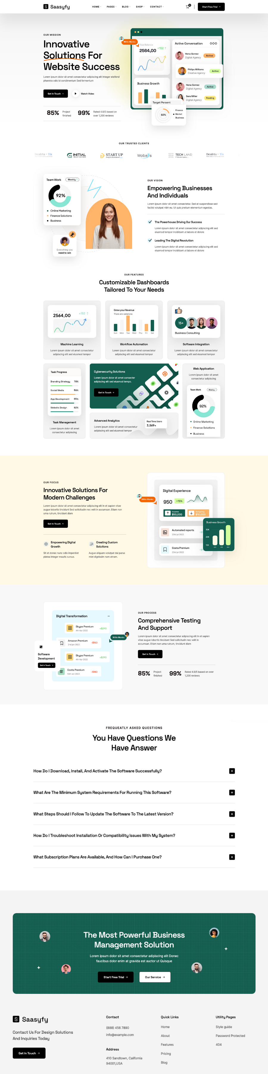 Subscription Service Website Design for Melbourne Businesses