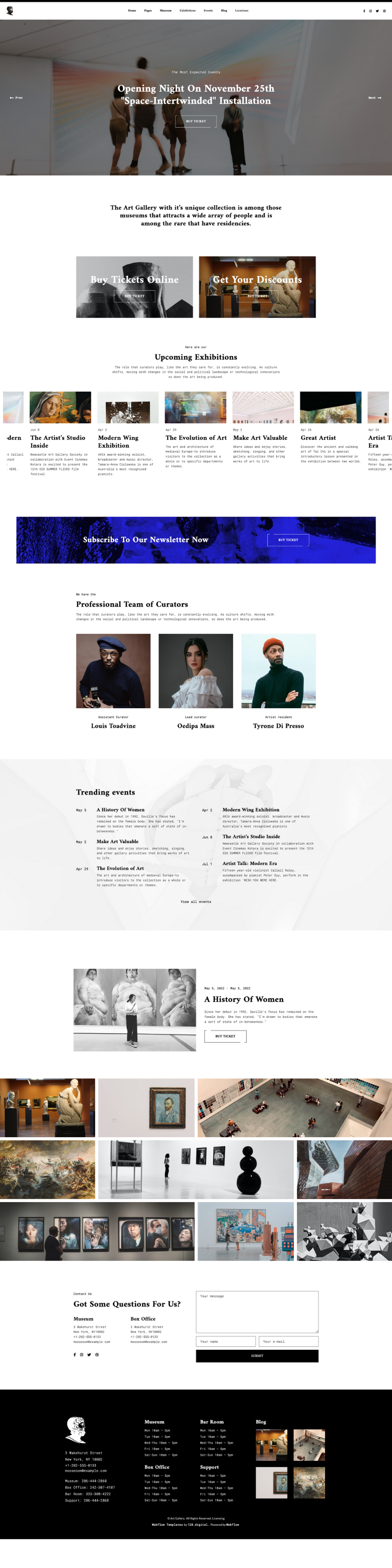 Art Store Website Design for Melbourne Galleries